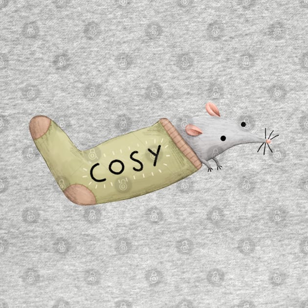 Cosy Sockmouse by Sophie Corrigan